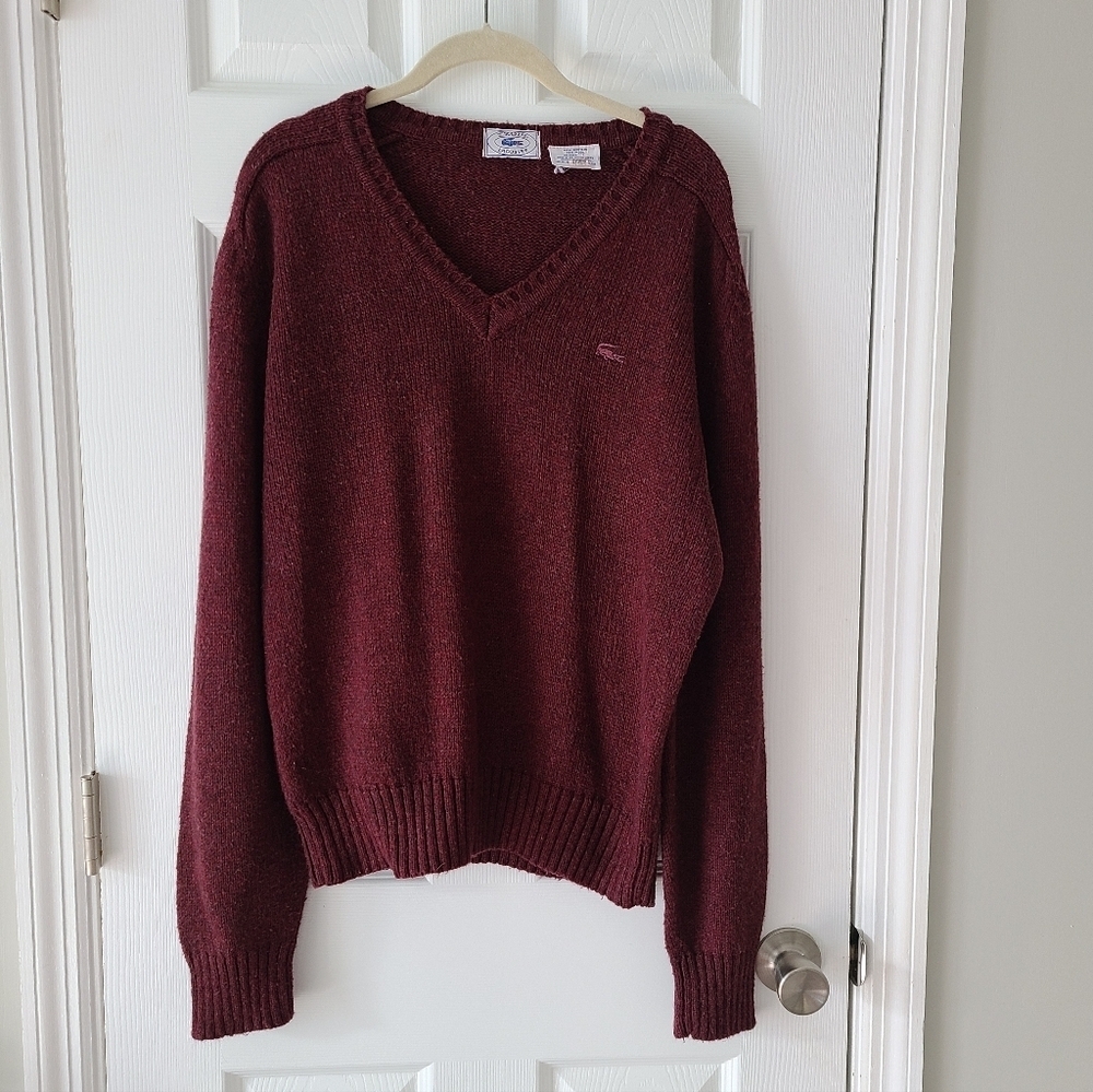 Lacoste Vintage Wool Blend Sweater